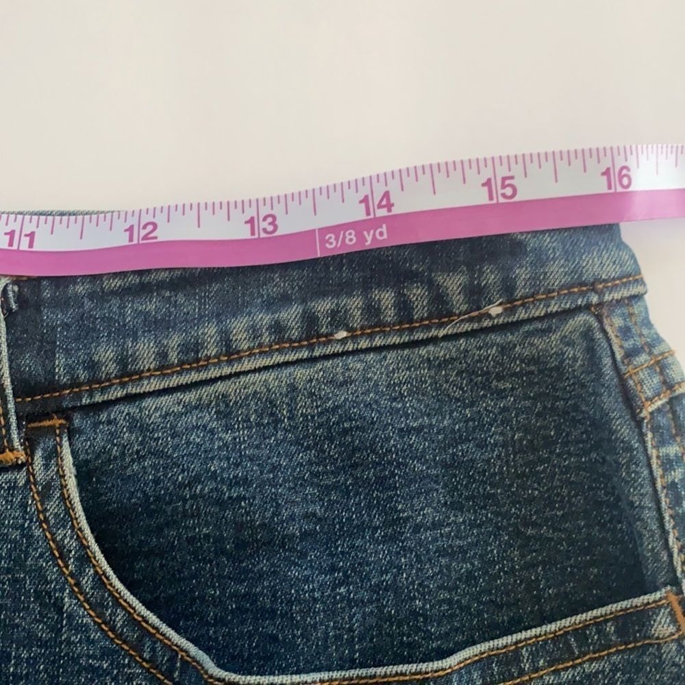 Halogen Mini Skirt Women's 12 Blue High Rise Stretch Casual Summer Y2K - Picture 6 of 11